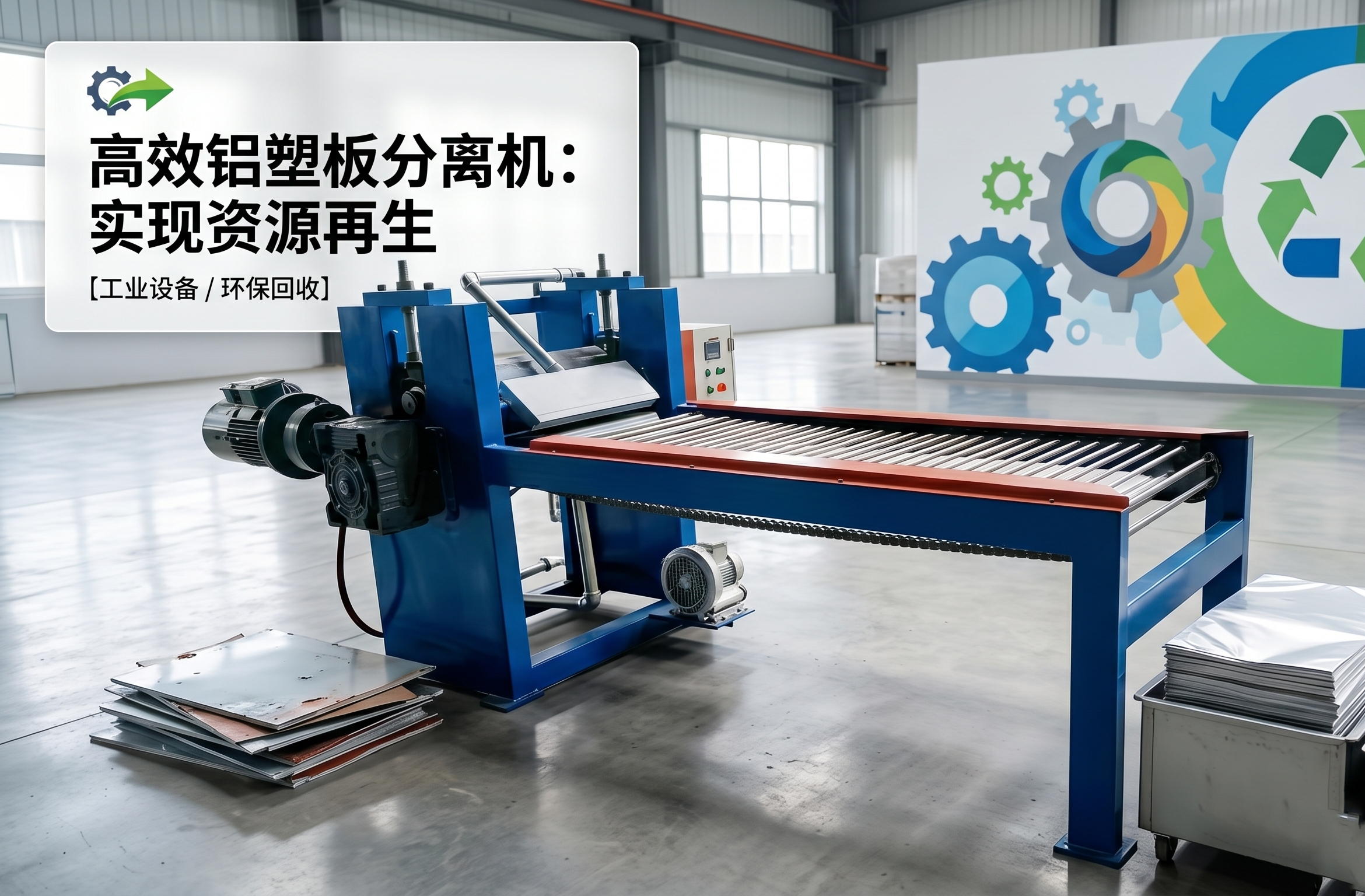 铝塑板分离机如何回收铝塑板边角料?