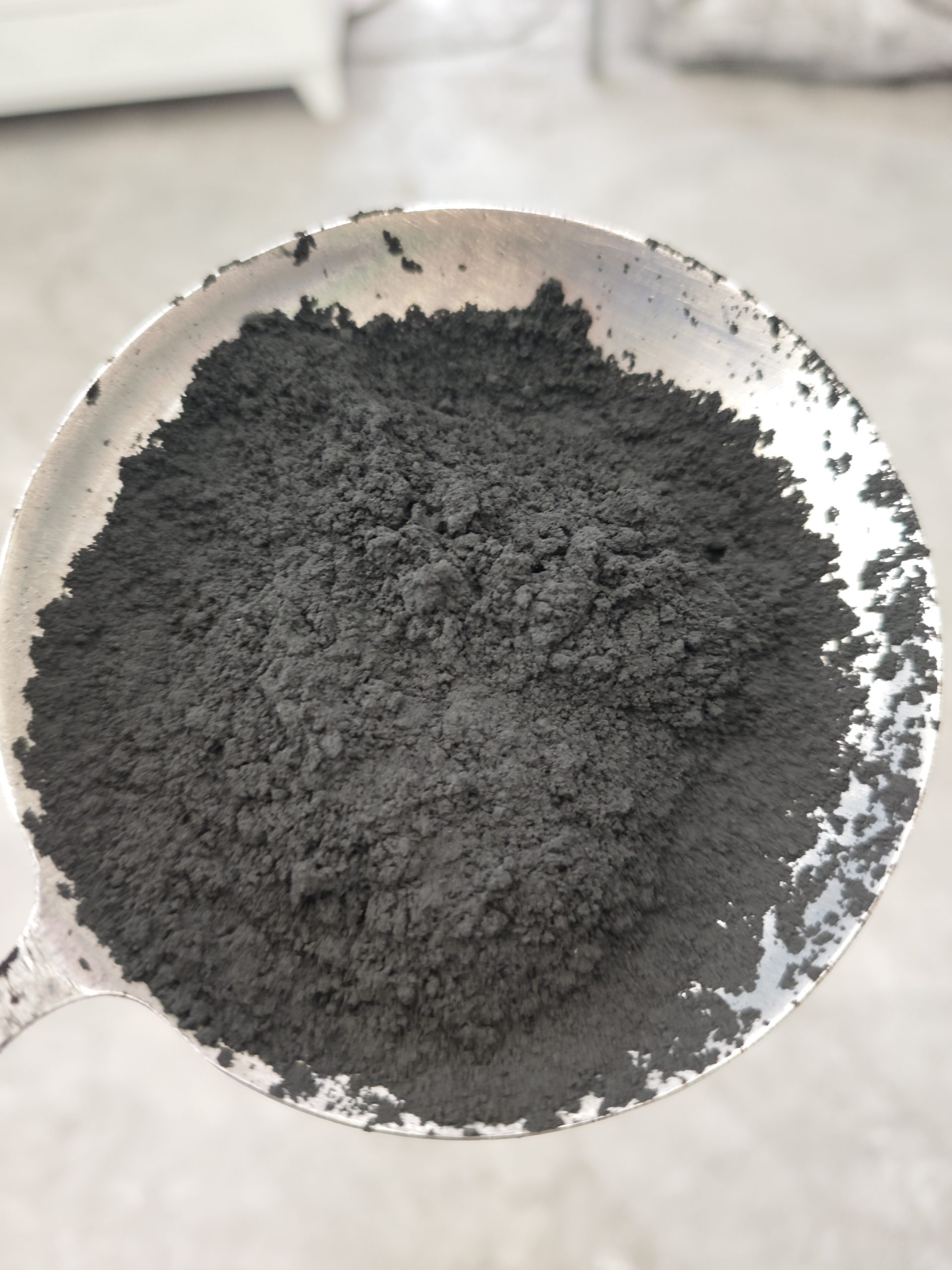 black mass recovered from lithium battery recycling